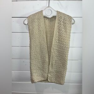 HANDMADE Crochet Vest – Small (No Tag, Refer to Measurements)